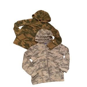 Camo Boys Hoodie LOT Size M